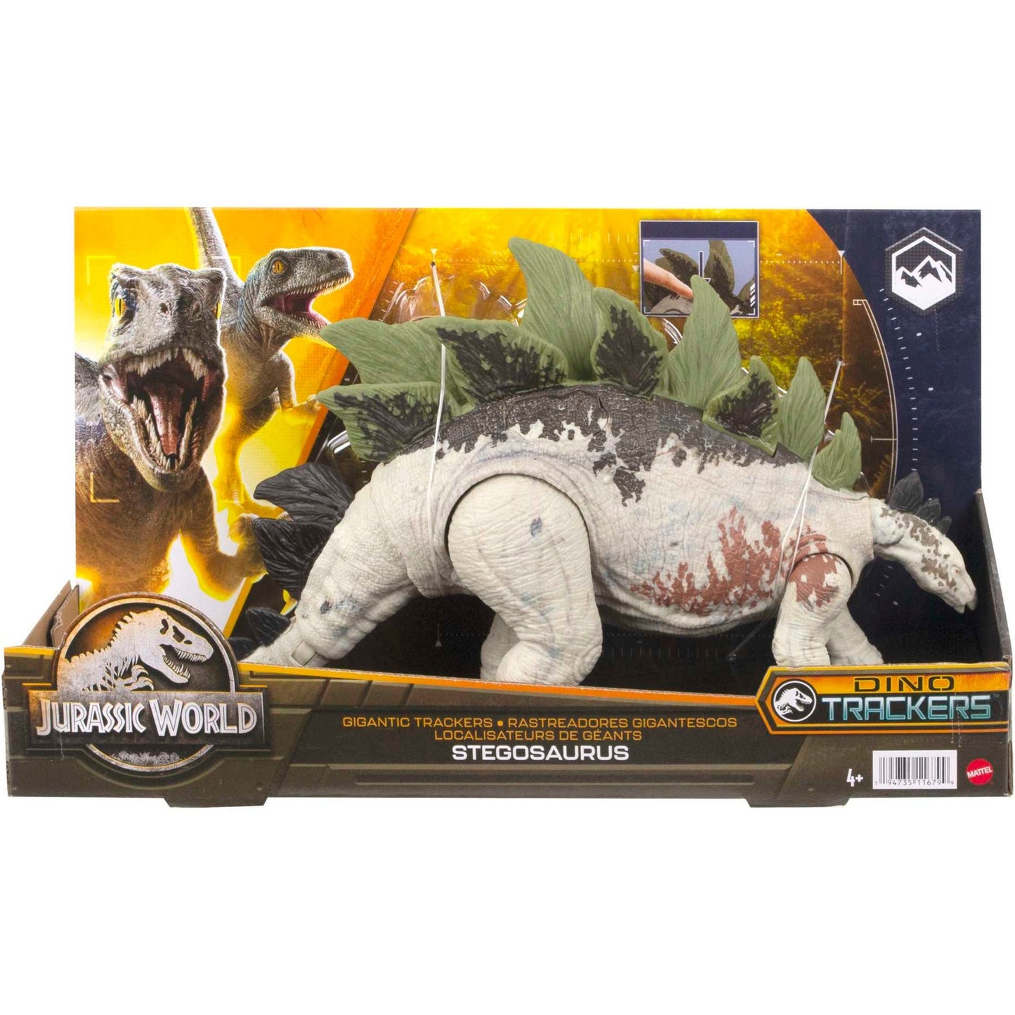 Mattel Jurassic World New Large Trackers - Stegosaurus