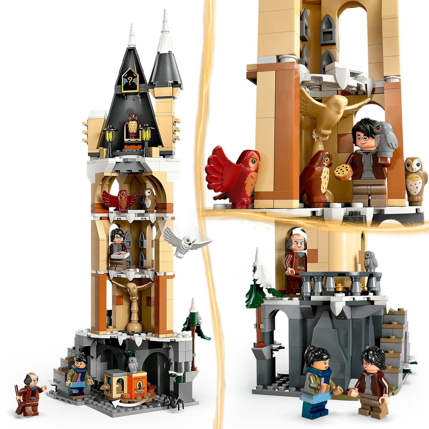 LEGO 76430 Harry Potter Eulerei auf Schloss Hogwarts, Konstruktionsspielzeug