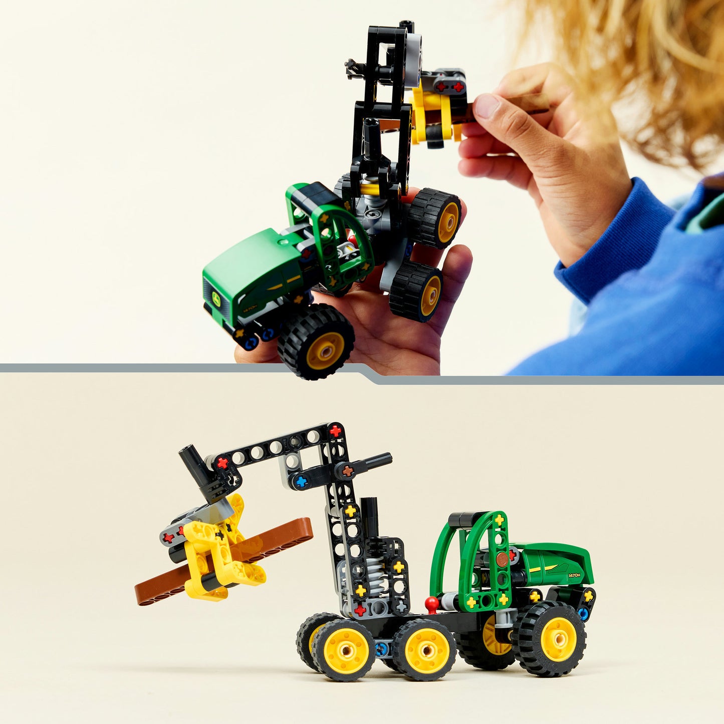 42218 Technic John Deere 1470H Rad-Harvester, Konstruktionsspielzeug