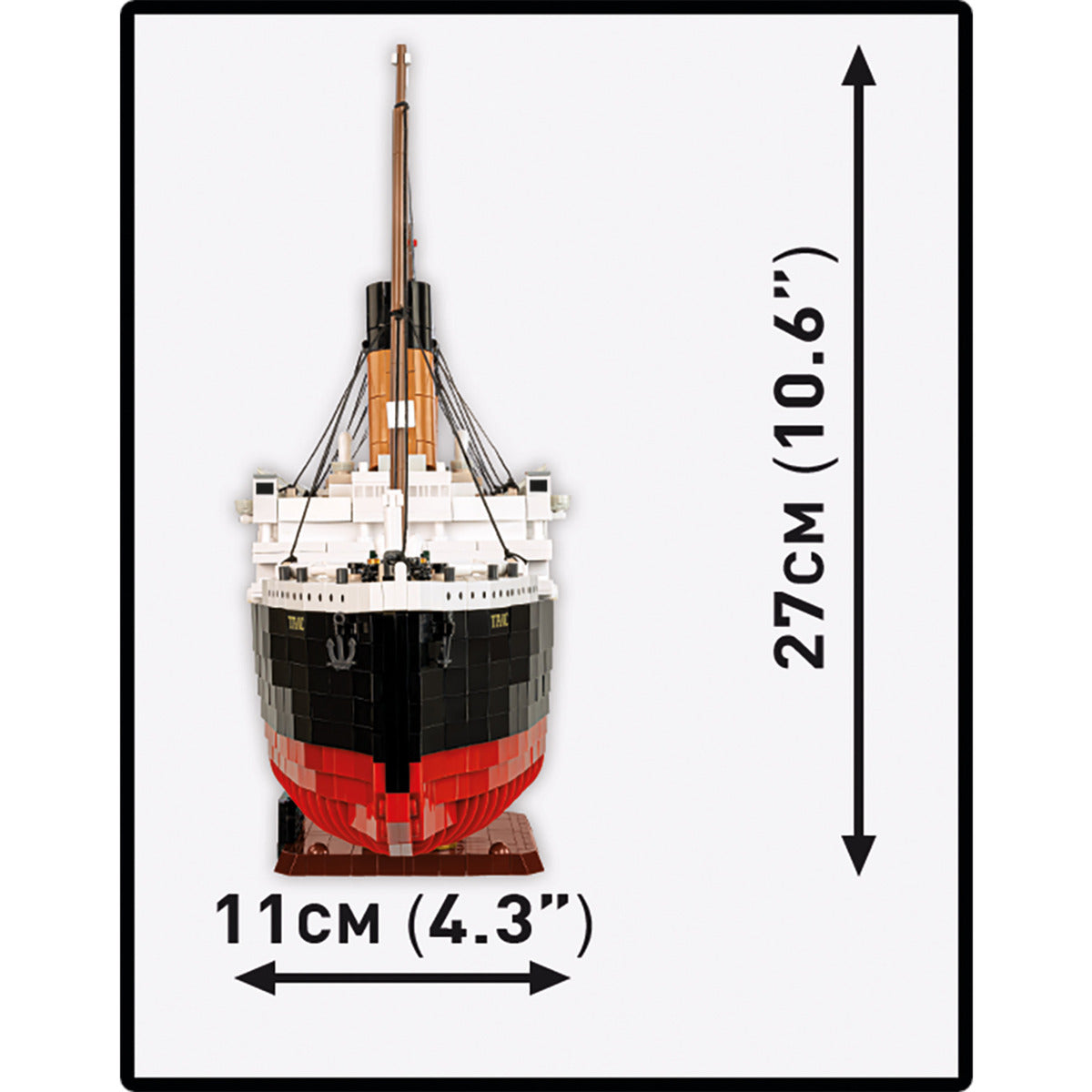RMS Titanic 1:300, Konstruktionsspielzeug