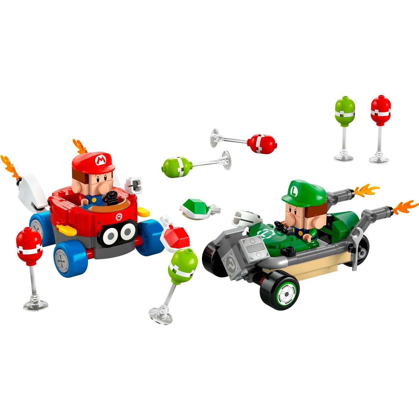 LEGO 72034 Super Mario - Mario Kart: Baby Mario vs. Baby Luigi