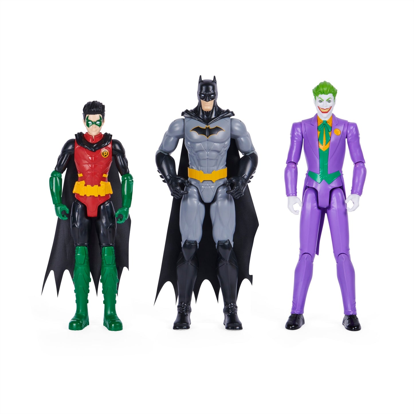 Spinmaster Batman 30 cm Figuren-Set aus Batman (Rebirth), Robin und Joker