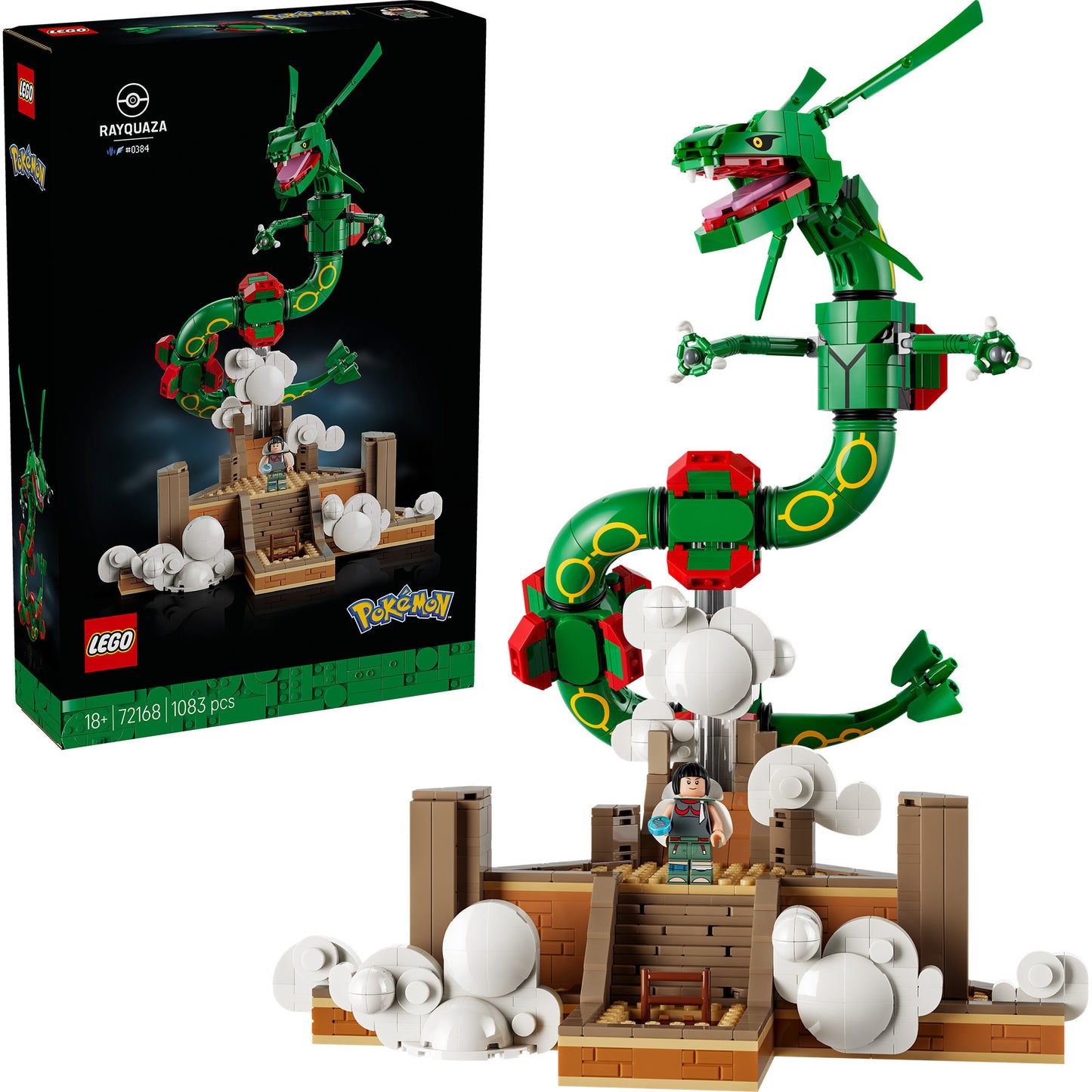 72168 Pokémon Rayquaza, Konstruktionsspielzeug