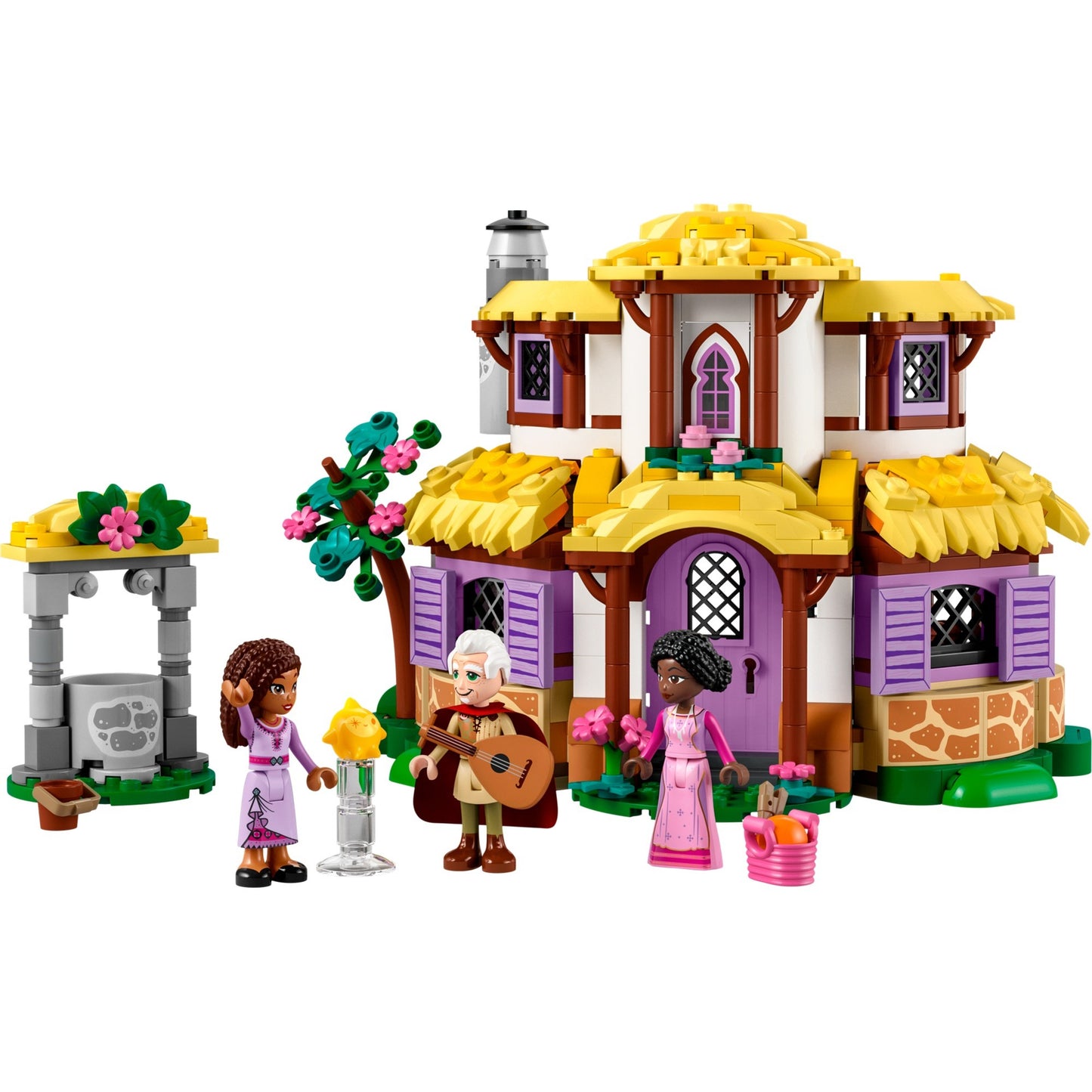 LEGO 43231 Disney Wish Ashas Häuschen, Konstruktionsspielzeug