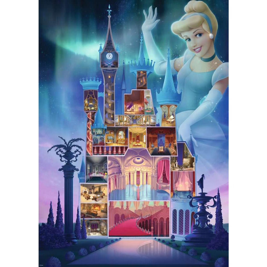 Ravensburger Puzzle Disney Castles: Cinderella (1000 Teile)