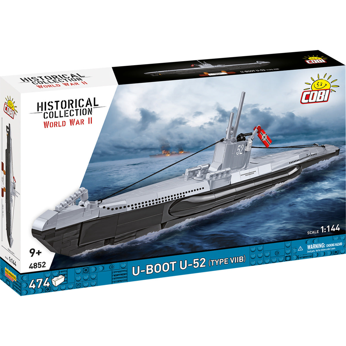 U-Boot U-52 (Typ VIIB), Konstruktionsspielzeug