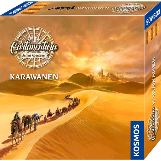 KOSMOS Cartaventura Karawanen, Kartenspiel