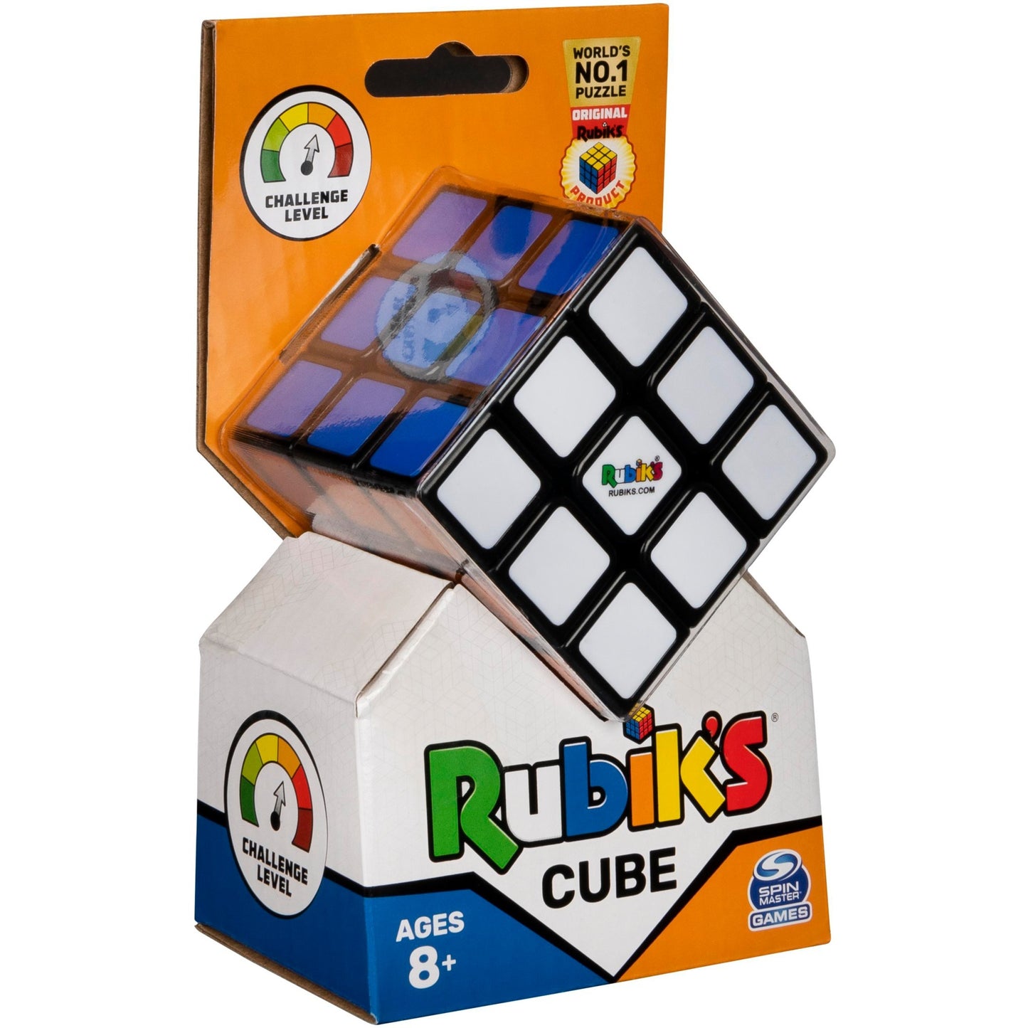 Spin Master Rubik's - Cube 3x3 Zauberwürfel, Geschicklichkeitsspiel