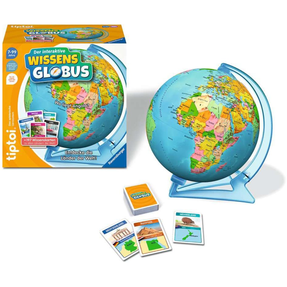 Ravensburger tiptoi Der interaktive Wissens-Globus