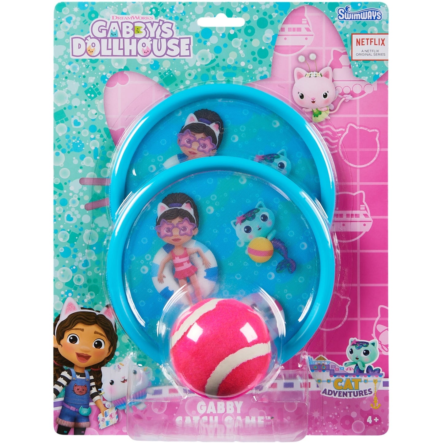 Spinmaster Swimways - Gabby's Dollhouse Klettballspiel