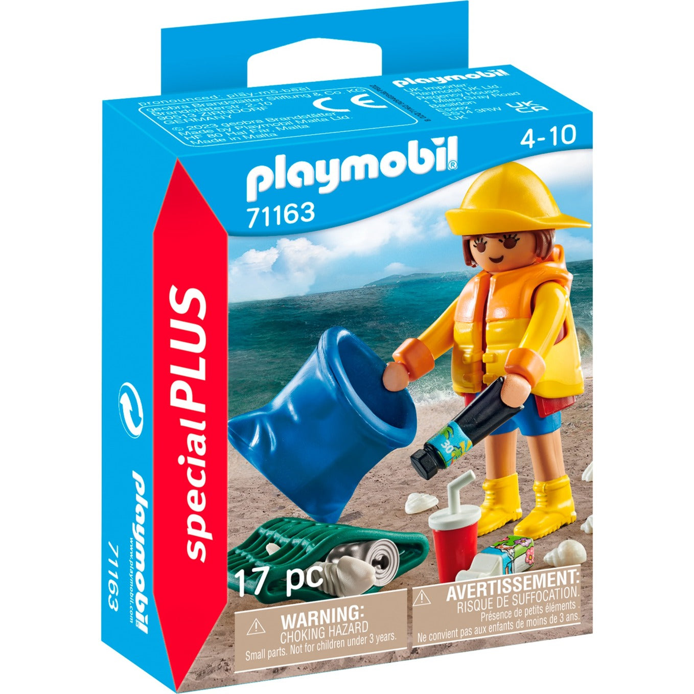 PLAYMOBIL 71163 specialPLUS Umweltschützerin, Konstruktionsspielzeug