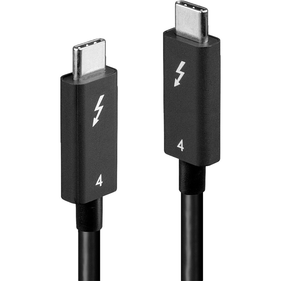 Lindy Thunderbolt 4 Kabel, 40 Gbit/s (schwarz, 2 Meter)