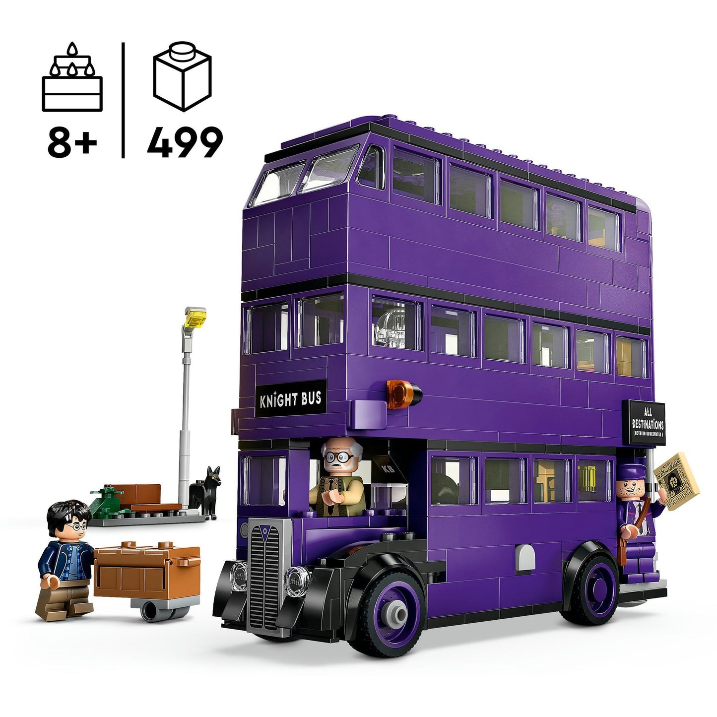 76446 Harry Potter Abenteuer mit dem Fahrenden Ritter, Konstruktionsspielzeug