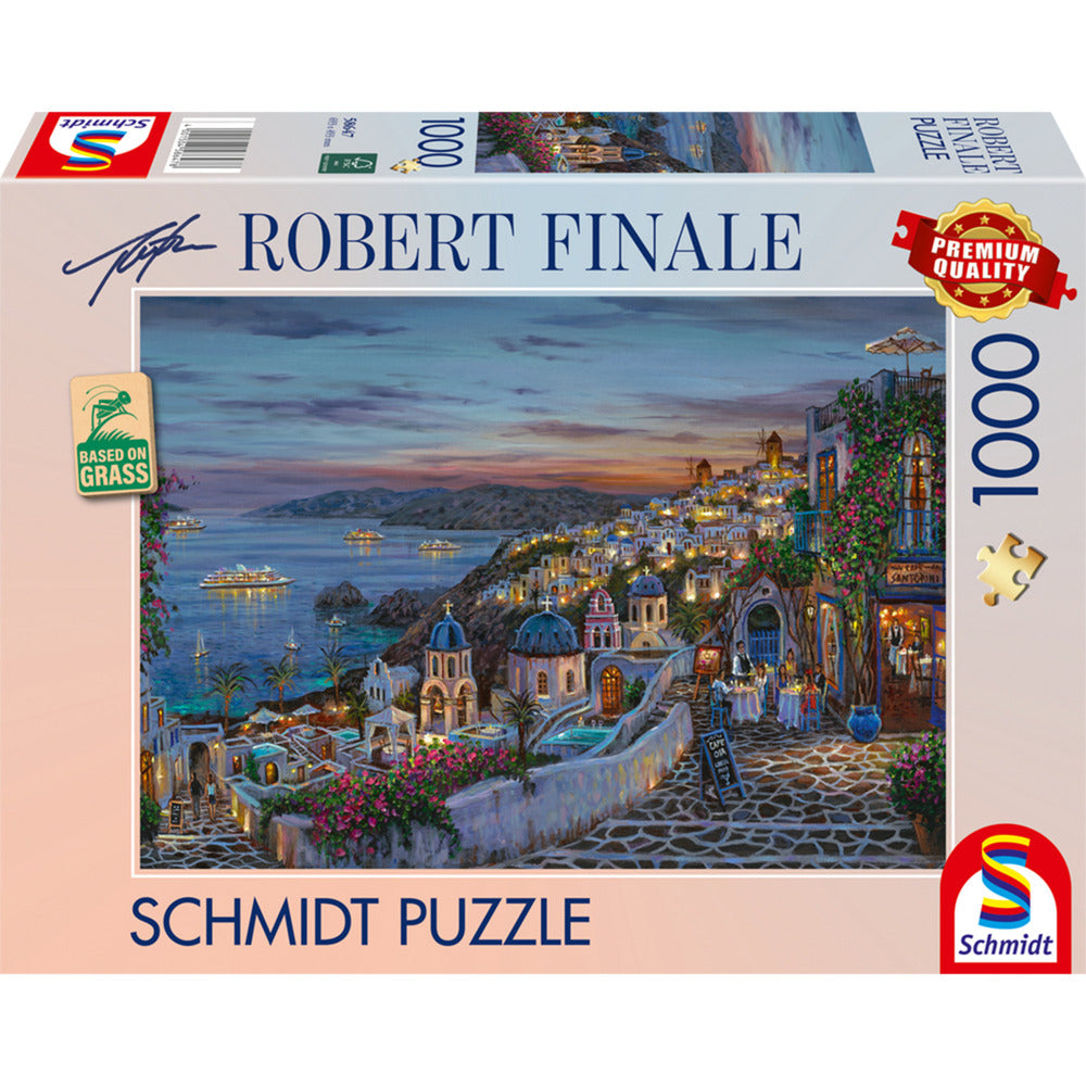 Robert Finale: Santorini Sonnenuntergang, Puzzle