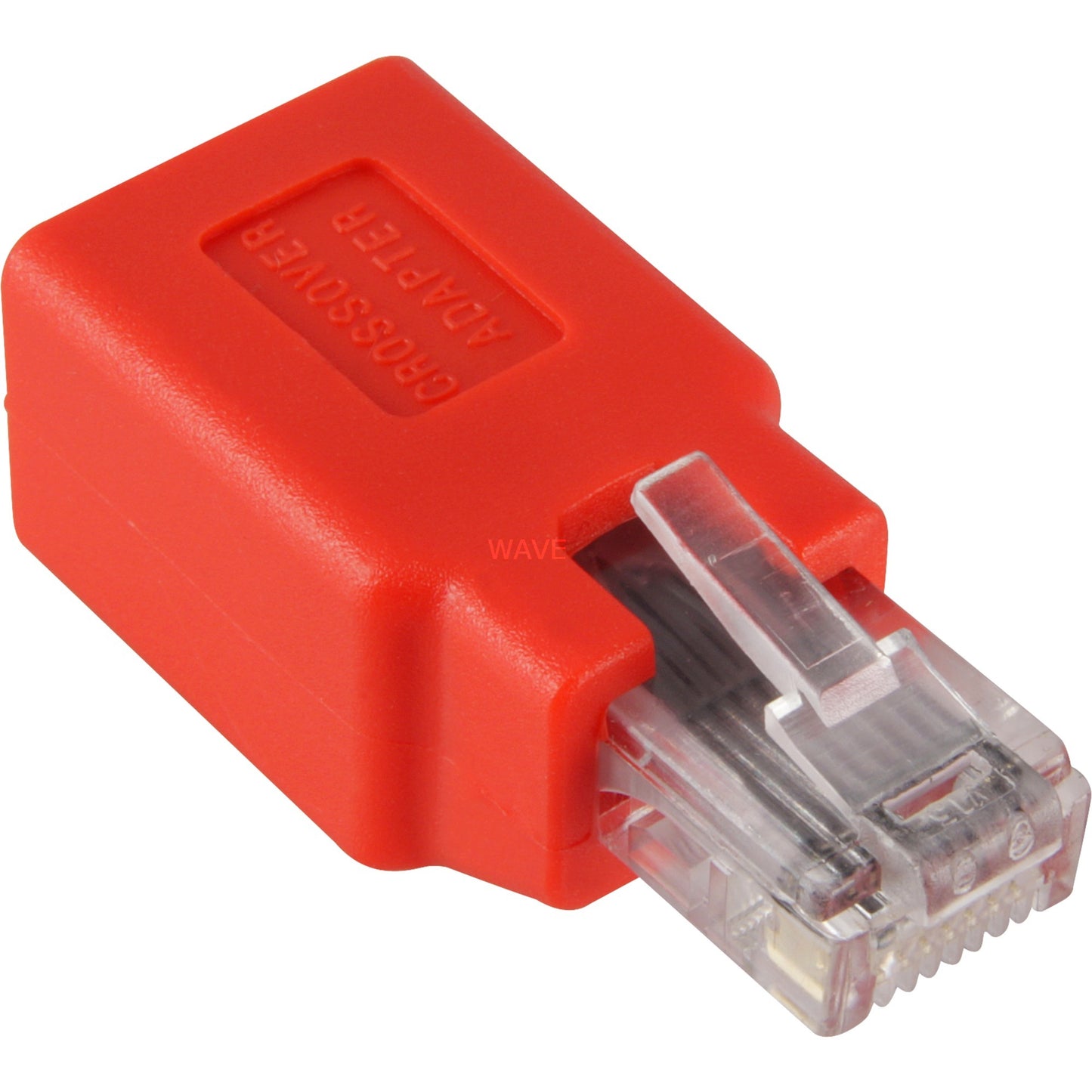 Goobay RJ45 Crossover Adapter (rot, Bulk)