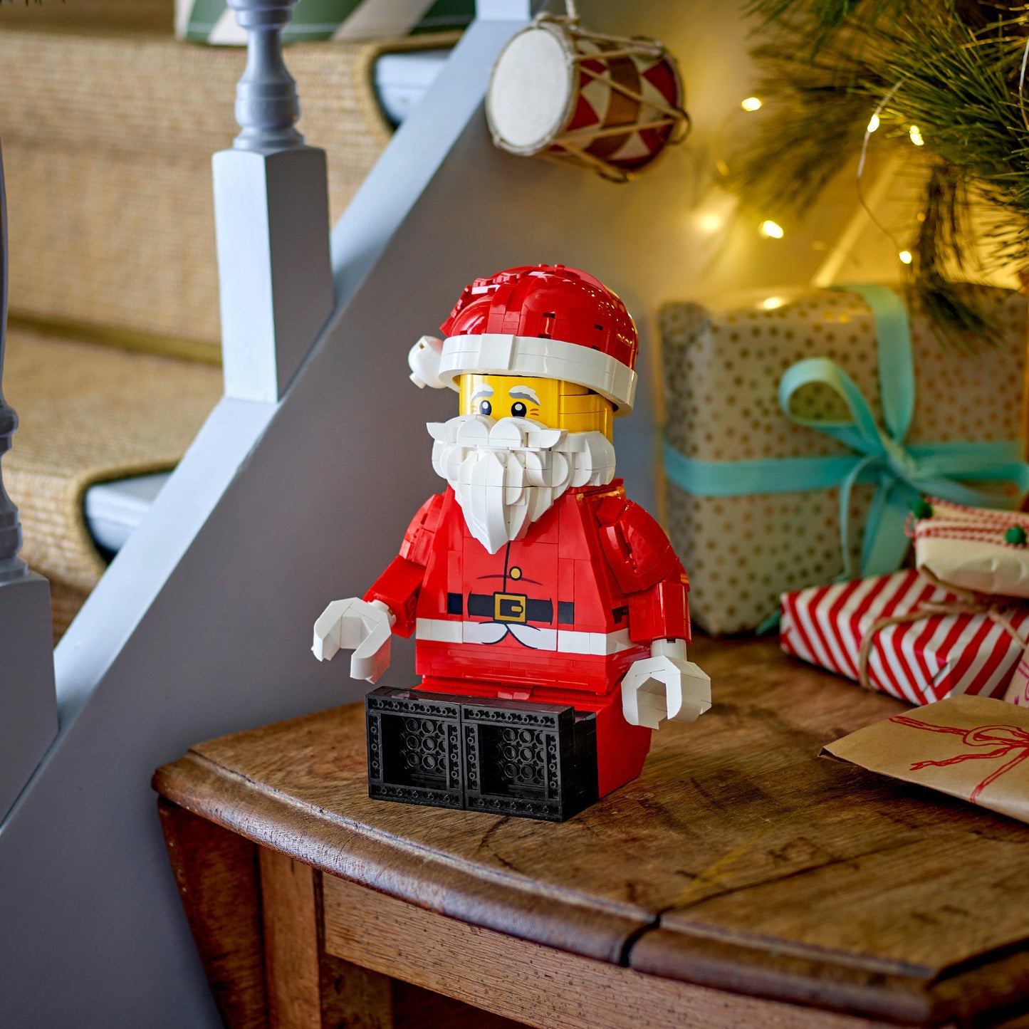 40820 Grosse Weihnachtsmann-Minifigur, Konstruktionsspielzeug
