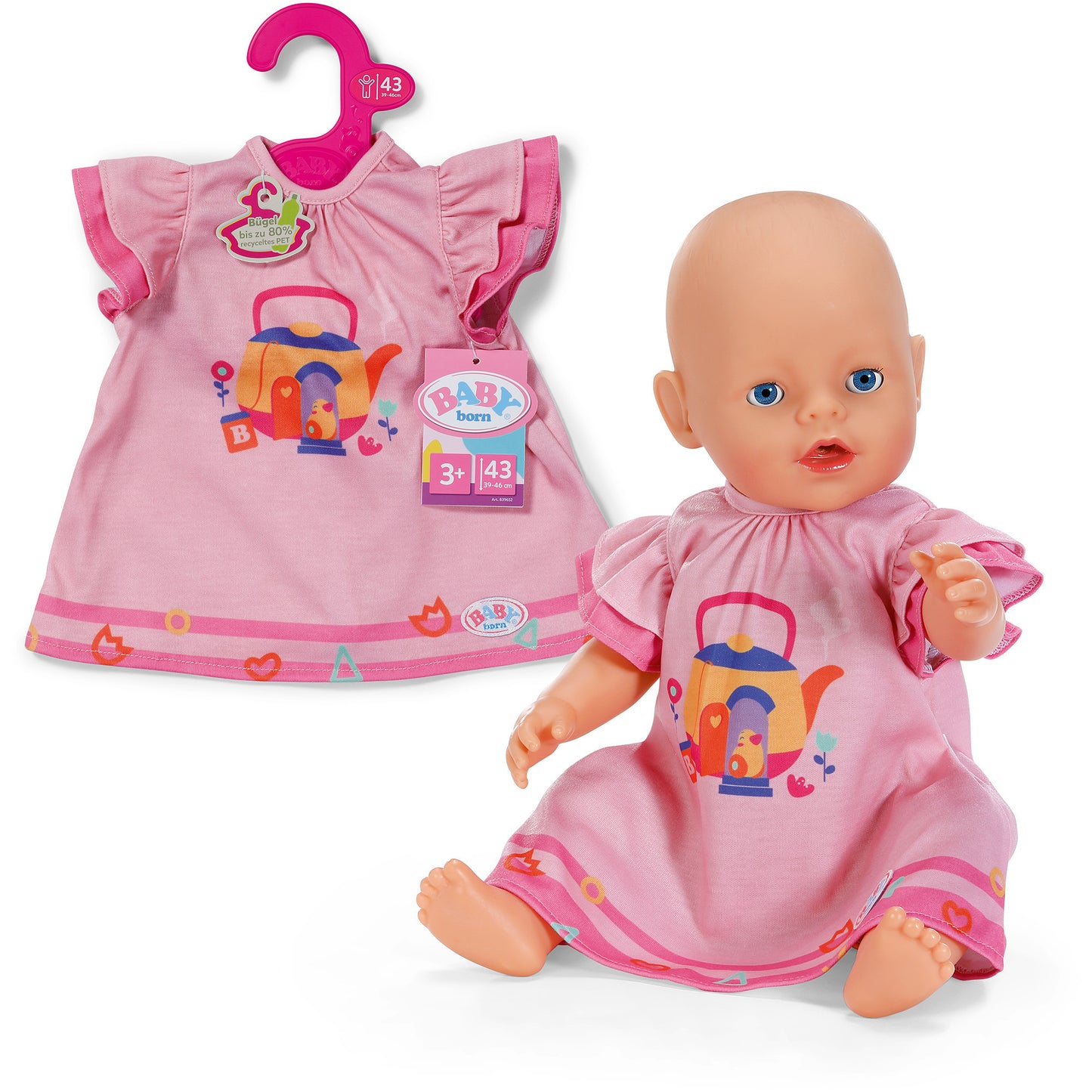 BABY born Kleid Teezeit 43cm, Puppenzubehör