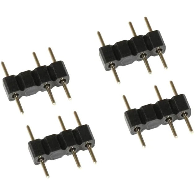 Alphacool Y-Kabelsplitter aRGB 3-Pin auf 3x 3-Pin, 15cm (schwarz, inkl. Steckverbinder)
