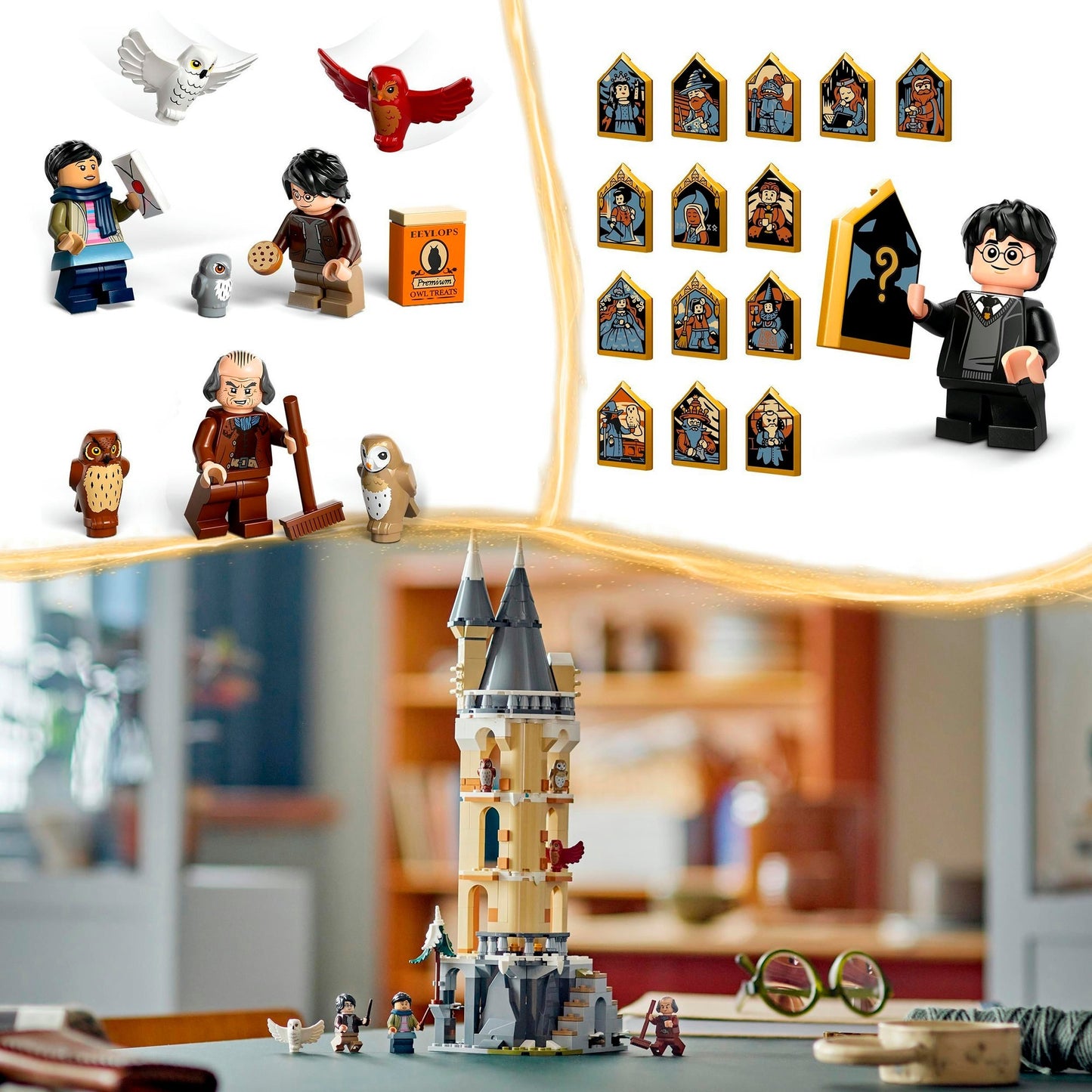 LEGO 76430 Harry Potter Eulerei auf Schloss Hogwarts, Konstruktionsspielzeug