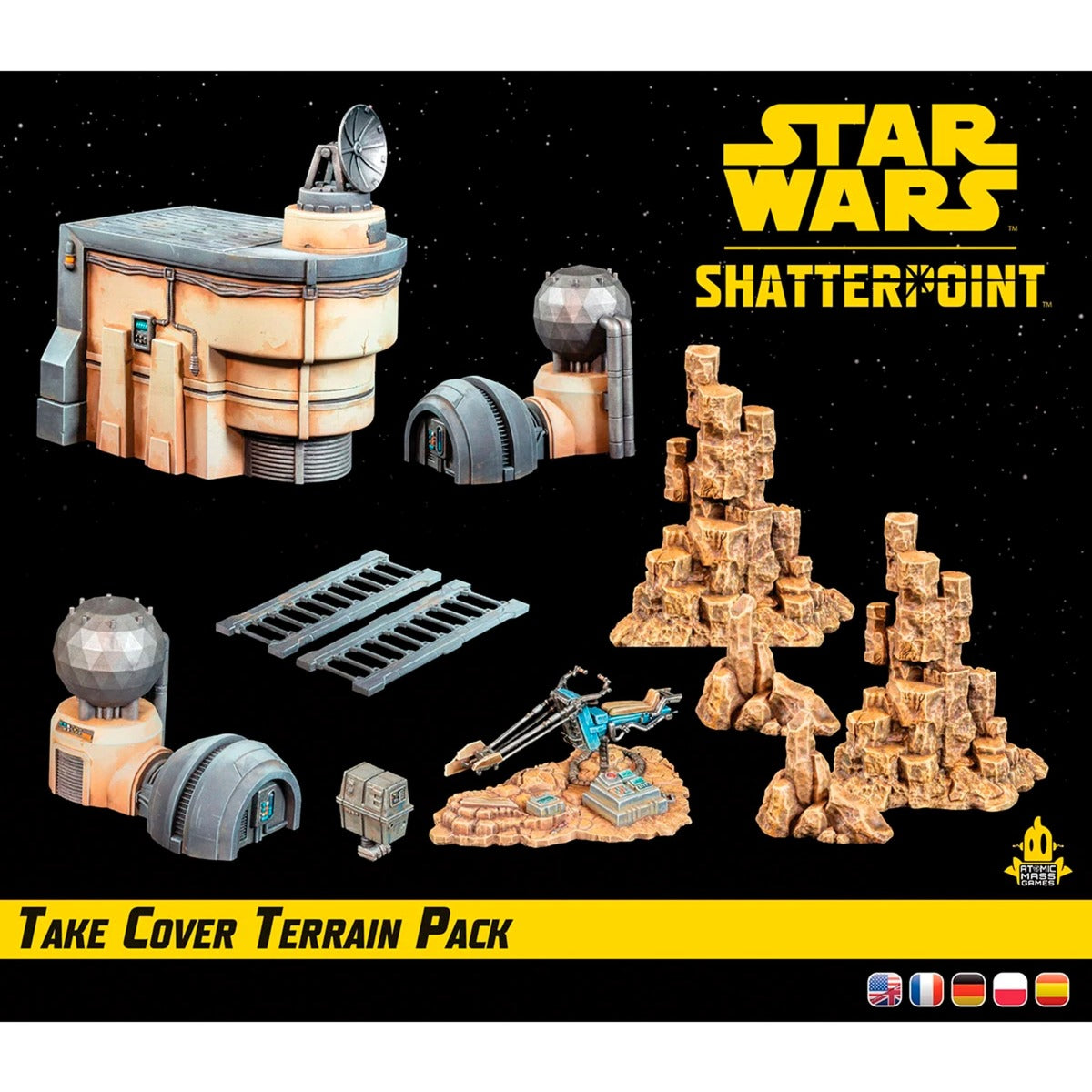 Asmodee Star Wars: Shatterpoint - Take Cover Terrain Pack (Erweiterung)