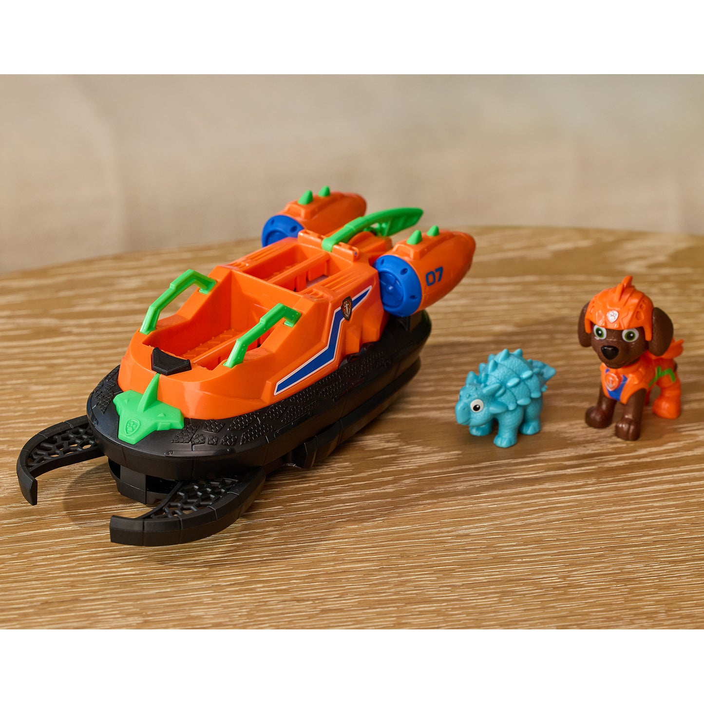 Paw Patrol: Der Dino Film - Zumas Dino-Rettungs-Hovercraft, Spielfahrzeug