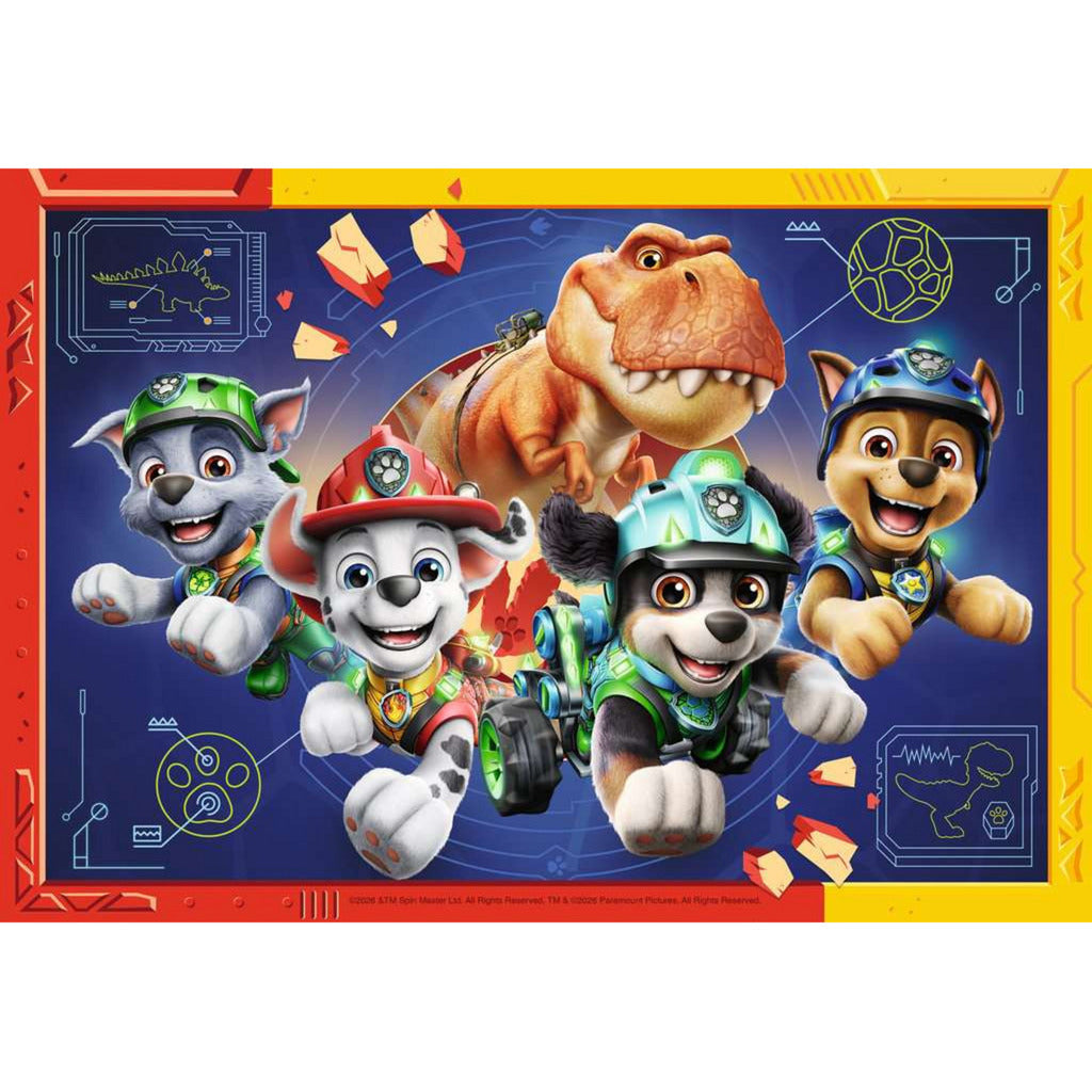 Kinderpuzzle Paw Patrol 3 Dino Movie