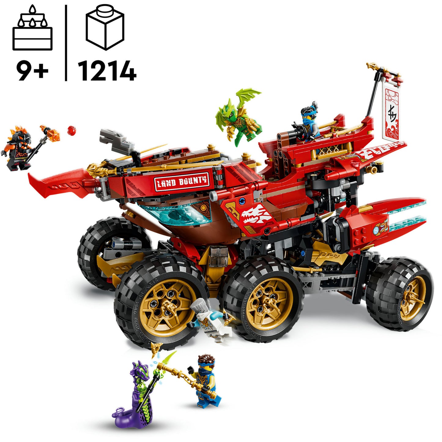 71869 Ninjago Wüstensegler, Konstruktionsspielzeug