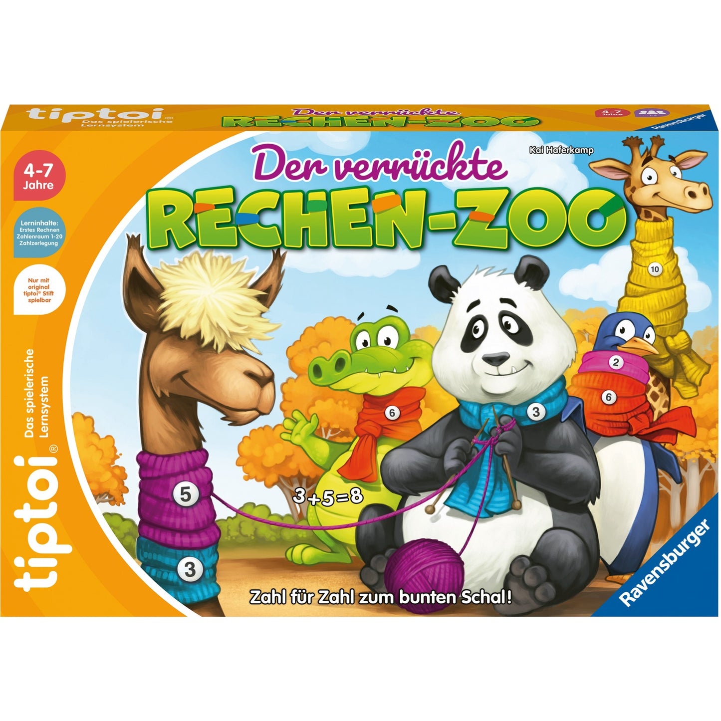 Ravensburger tiptoi Der verrückte Rechen-Zoo