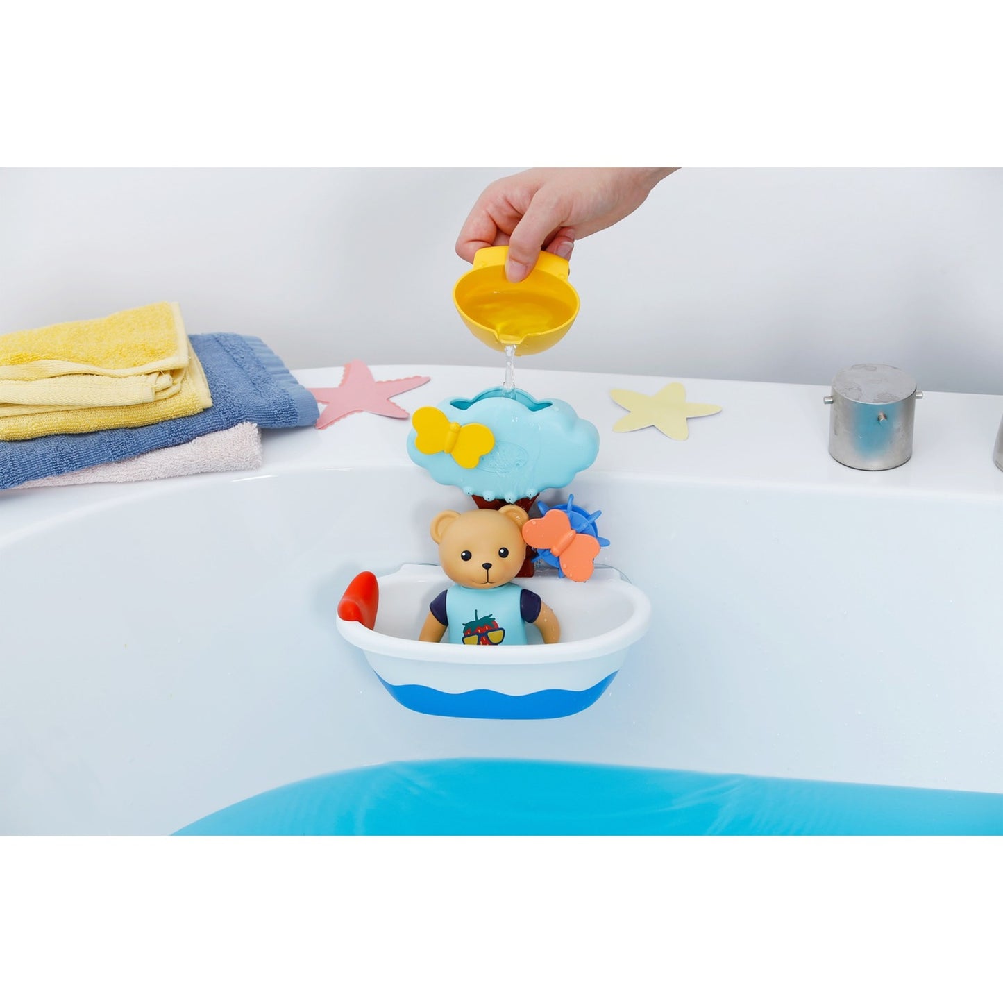 BABY born Splish Splash Badewanne mit Teddy, Spielfigur
