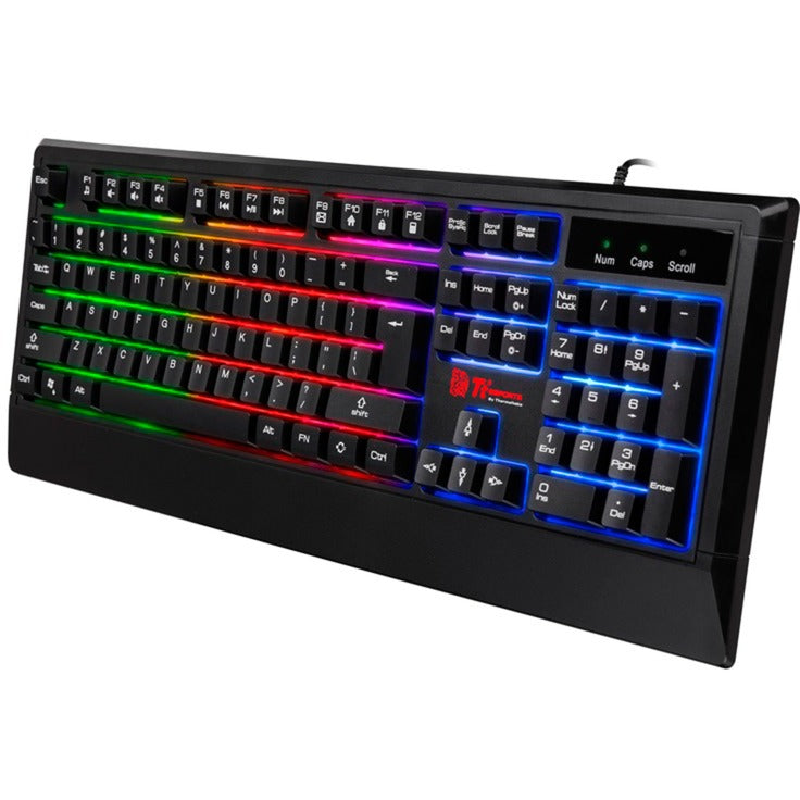 Ttesports Challenger Combo RGB (schwarz, DE-Layout, Rubberdome)