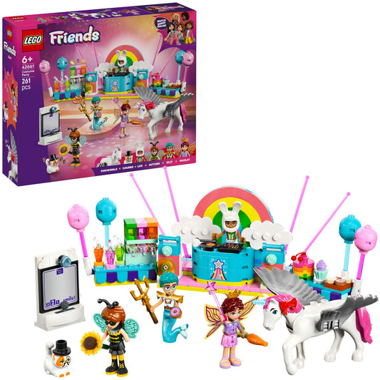 42661 Friends Kostümparty mit Einhorn und Fee, Konstruktionsspielzeug