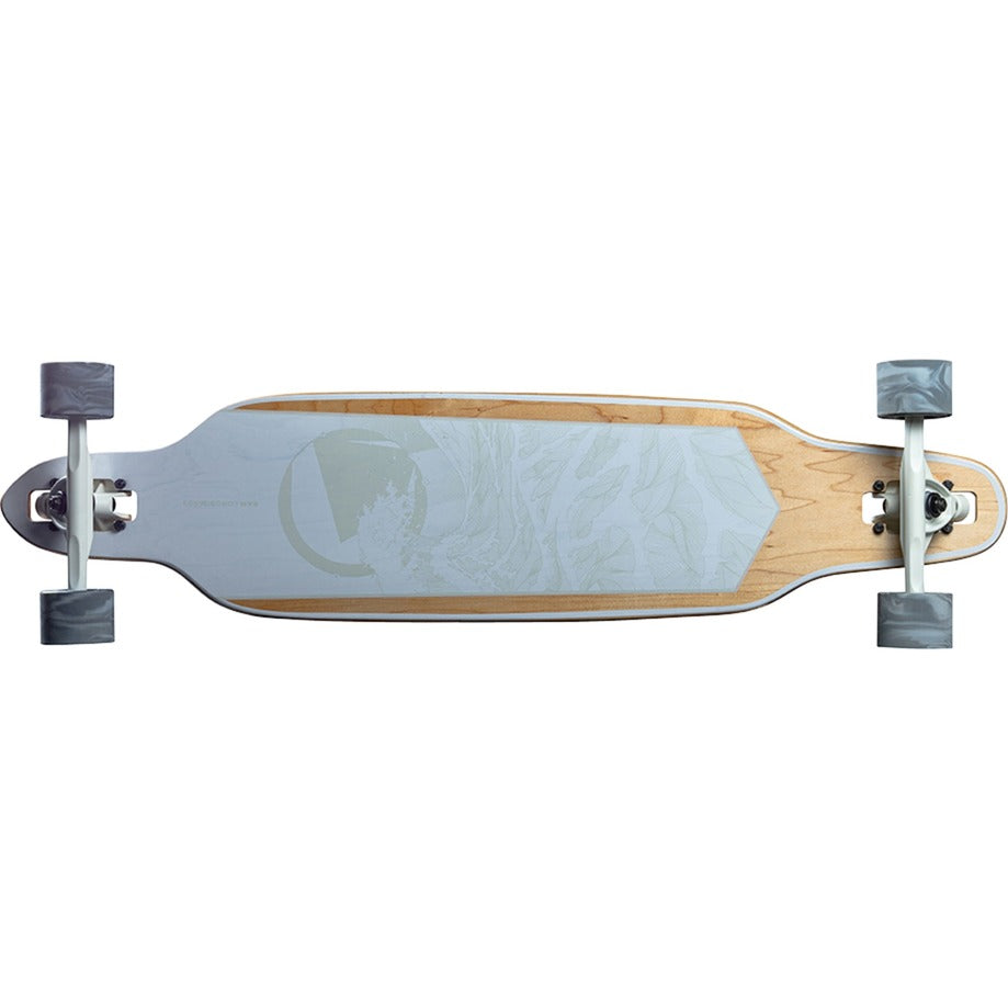 RAM Longboard Solitary Blanc de blanc (weiss/grau)