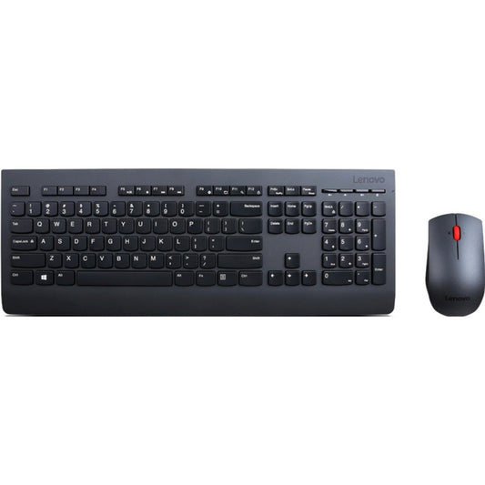 Lenovo Wireless Tastatur und Maus Kombi 4X30H56809 (schwarz, DE-Layout)