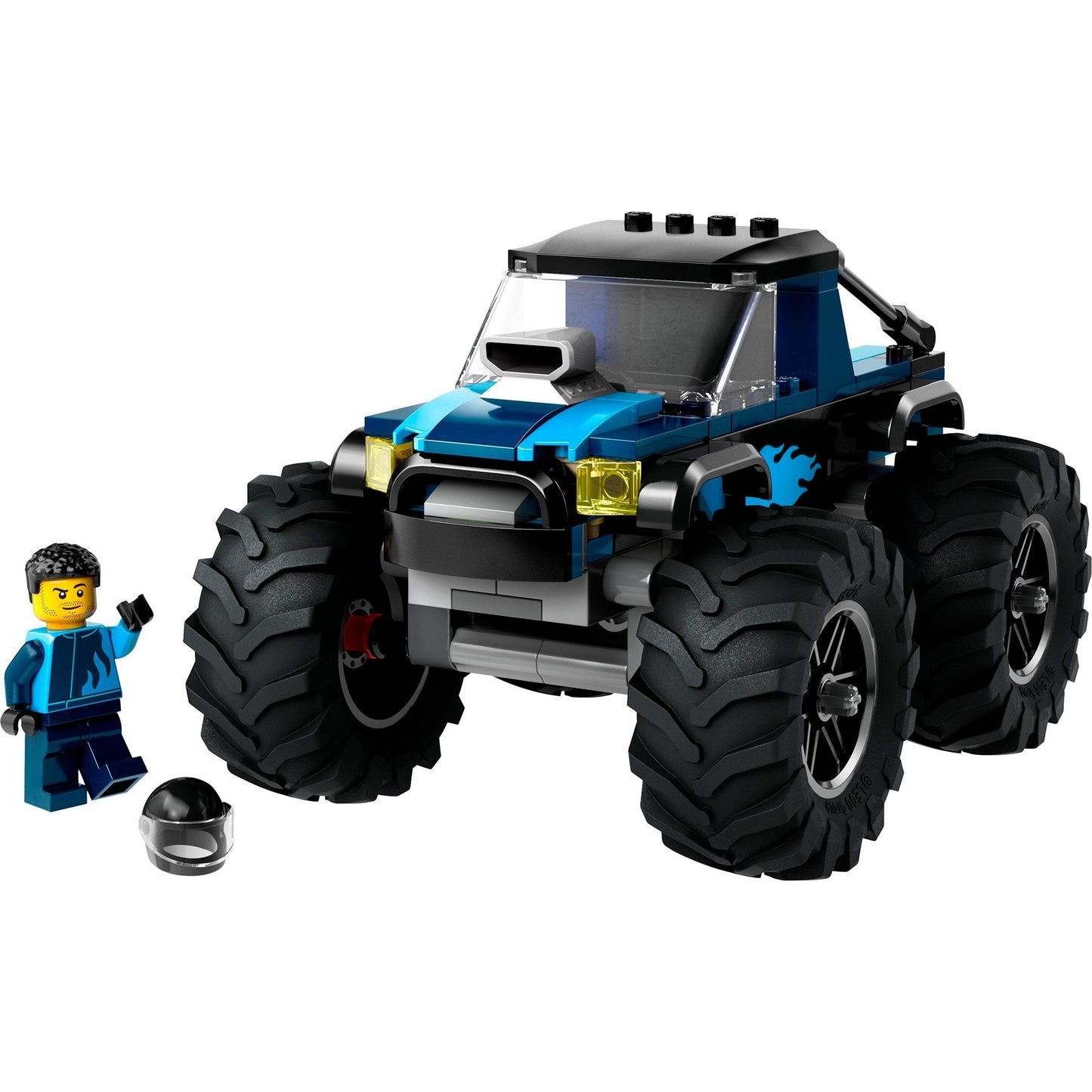 LEGO 60402 City Blauer Monstertruck, Konstruktionsspielzeug