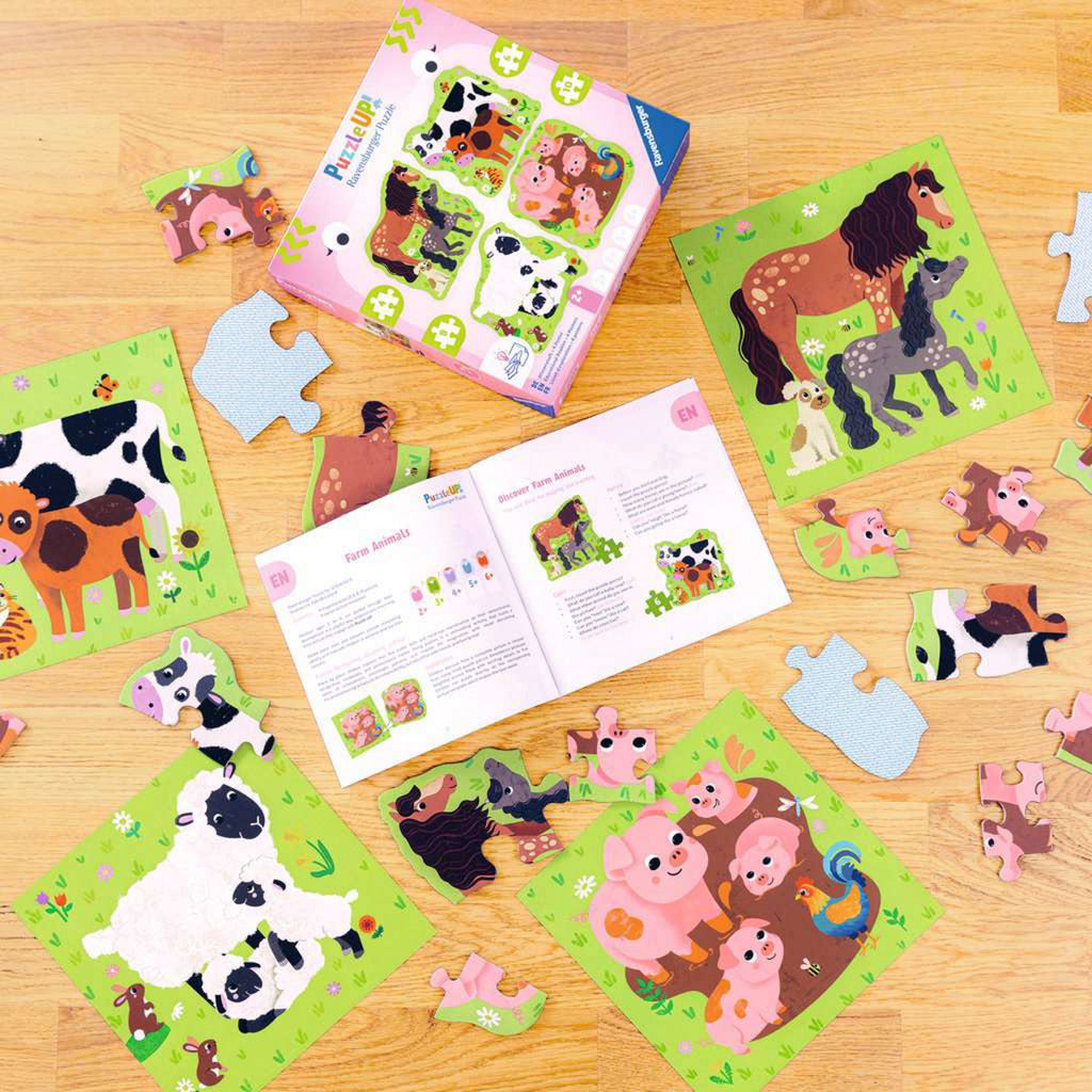 Puzzle UP! - Bauernhoftiere