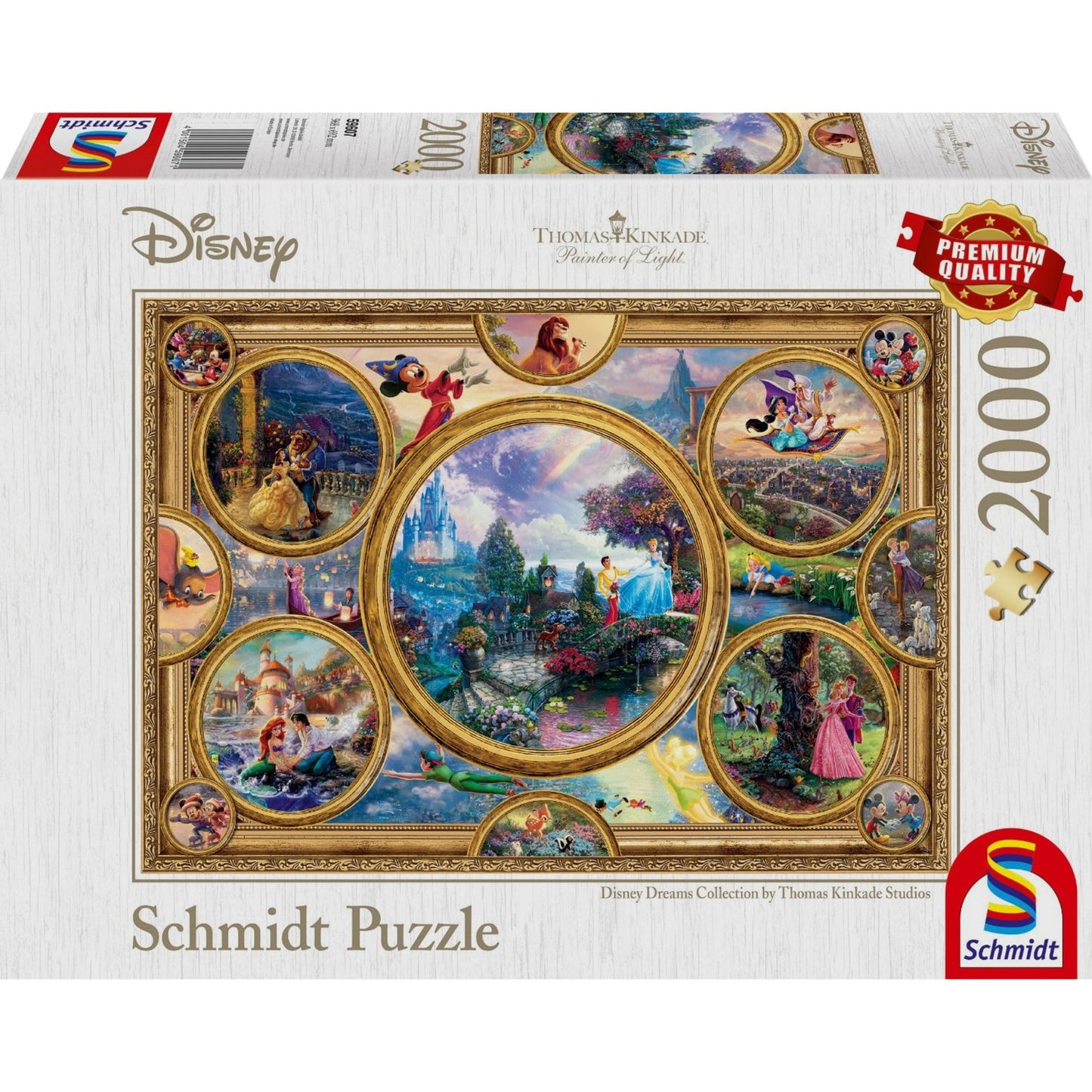 Schmidt Spiele Puzzle Disney Dreams Collection