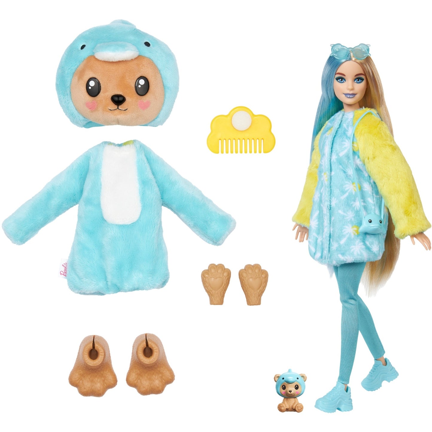 Barbie Barbie Cutie Reveal Costume Cuties Serie - Teddy Dolphin