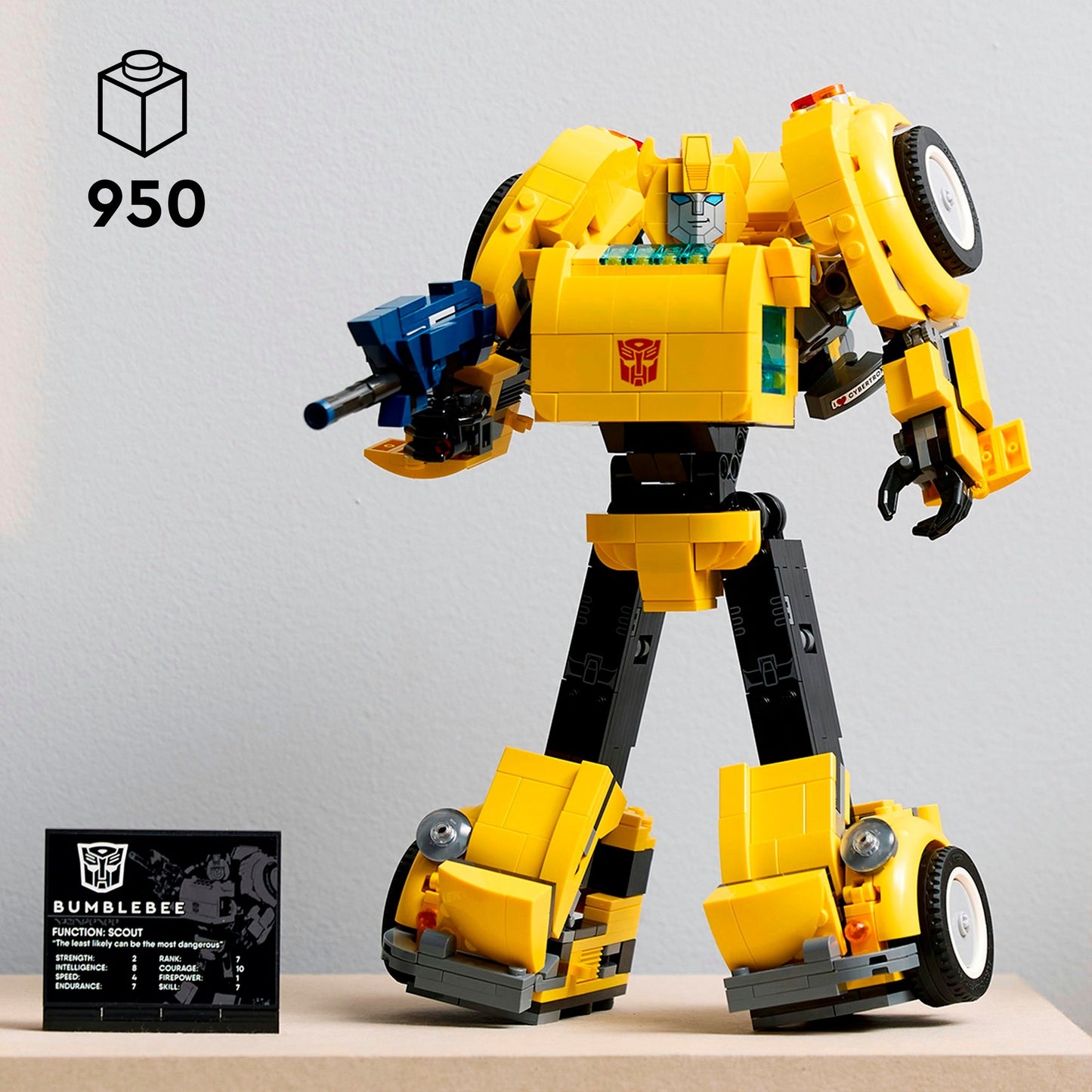 LEGO 10338 Icons Bumblebee, Konstruktionsspielzeug