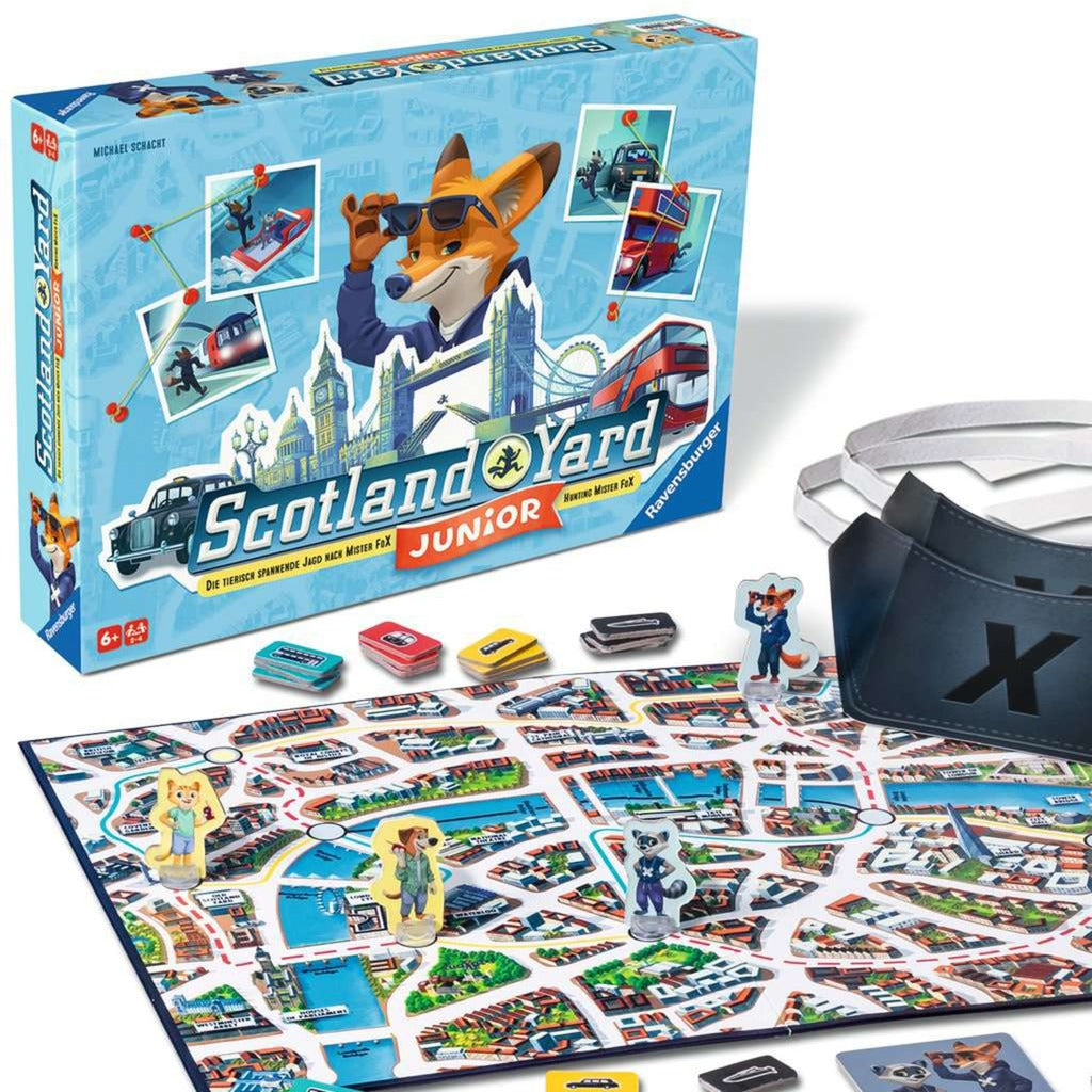 Ravensburger Scotland Yard Junior, Brettspiel