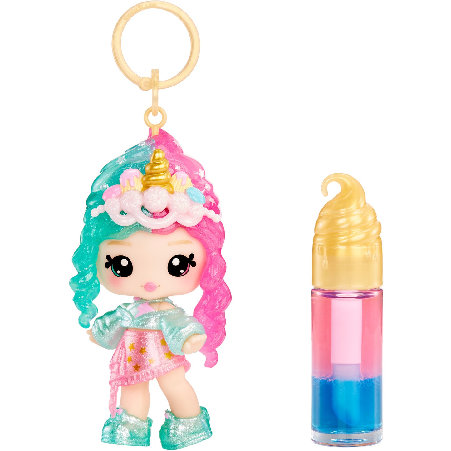 Yummiland Lip Gloss Doll: Mystery Color Change - Phoebe Frappe, Puppe
