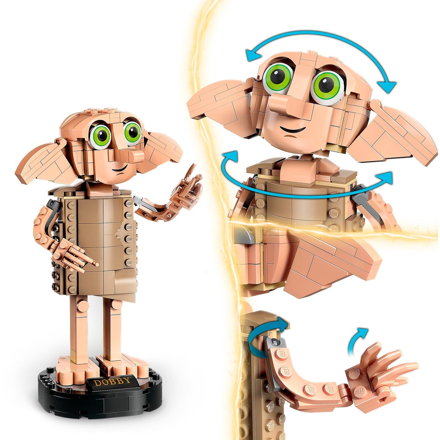 LEGO 76421 Harry Potter Dobby der Hauself, Konstruktionsspielzeug