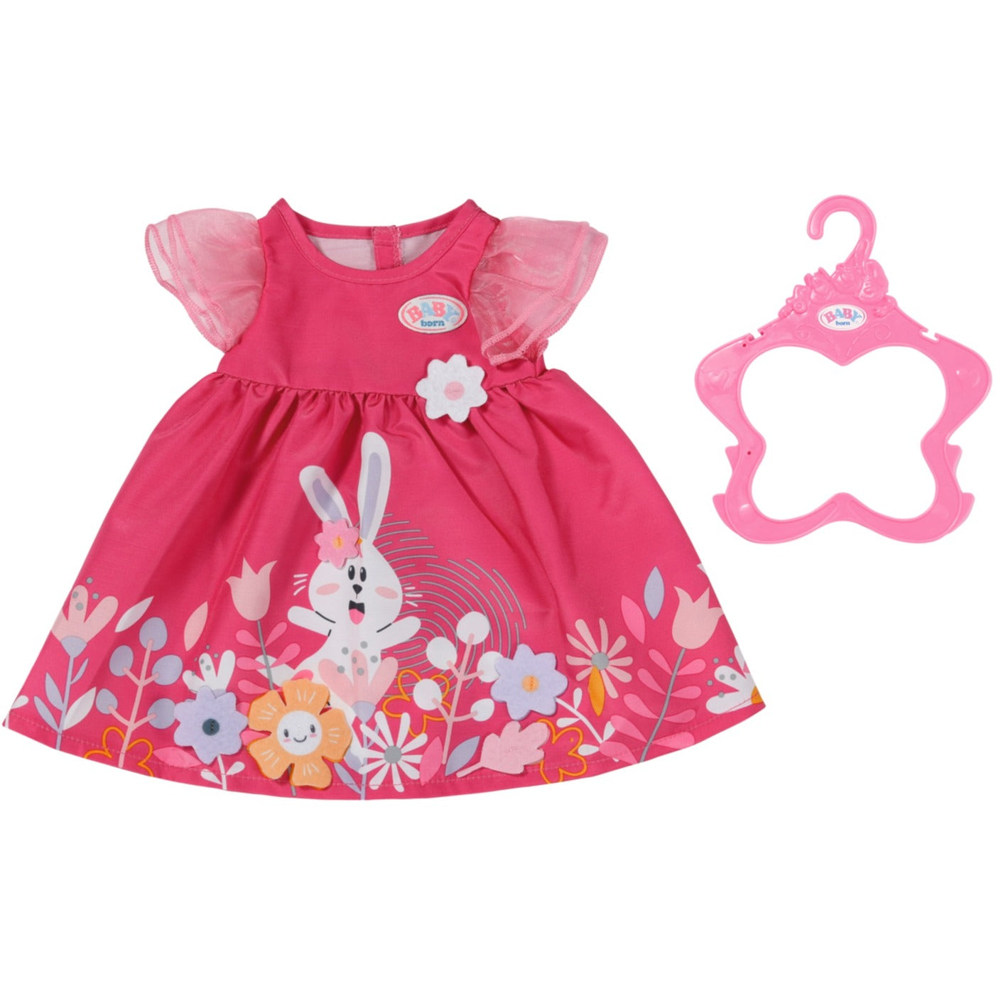 ZAPF Creation BABY born® Kleid Blümchen 43cm (inklusive Kleiderbügel)