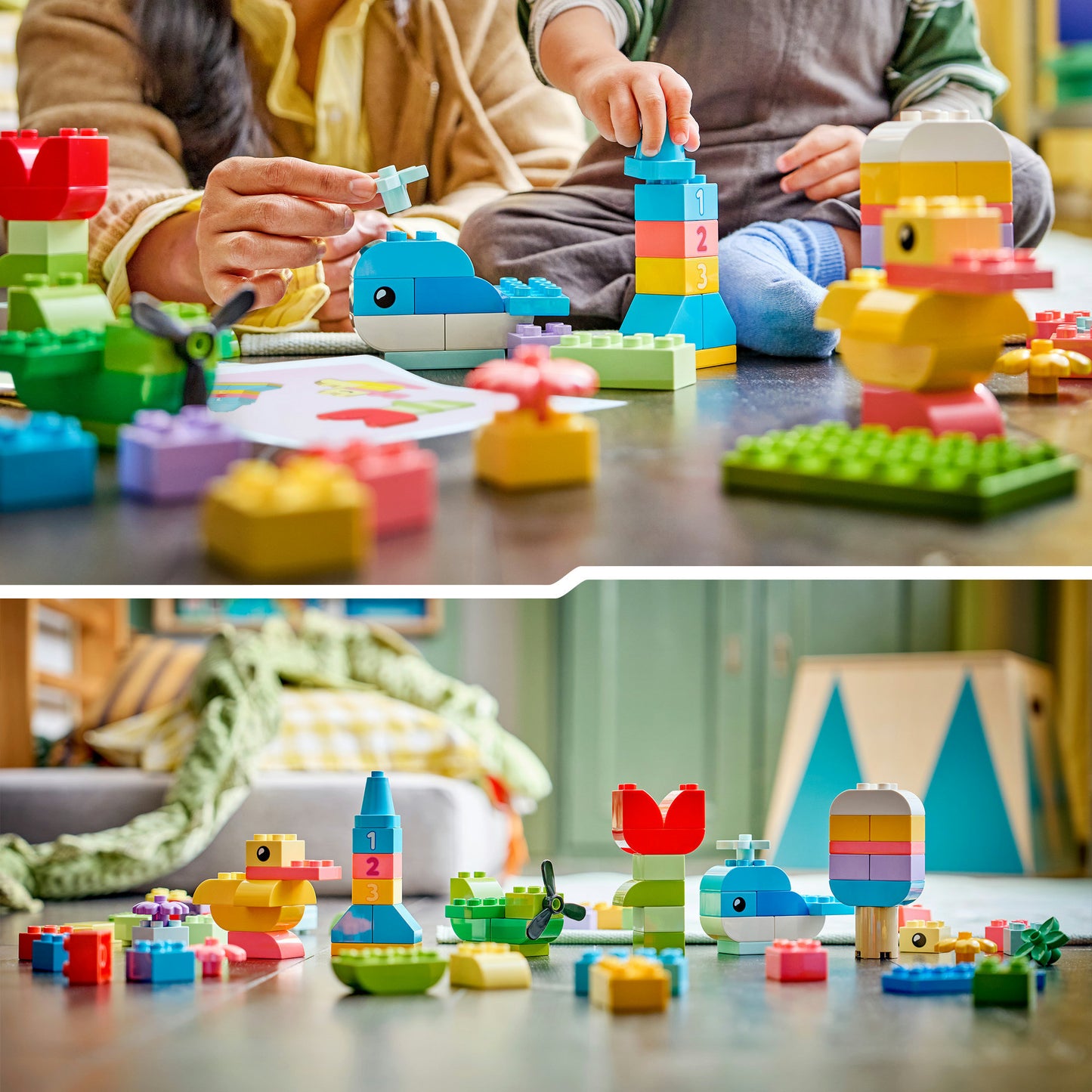 10479 DUPLO Classic Bunte Kreativbox, Konstruktionsspielzeug
