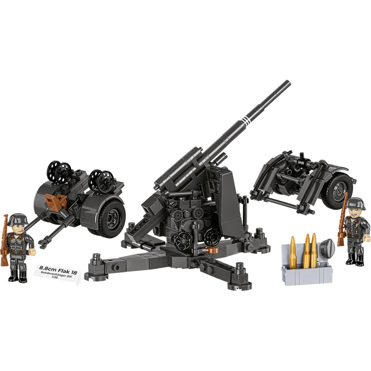 8.8 cm Flak 18 mit Lafette, Konstruktionsspielzeug