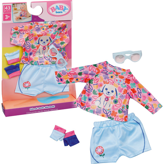 BABY born Fahrrad-Outfit 43cm, Puppenzubehör