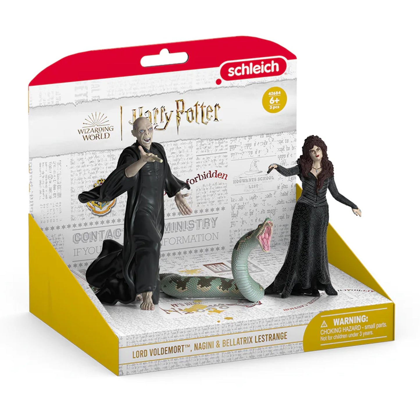 Schleich Wizarding World Lord Harry Potter - Voldemort mit Nagini & Bellatrix