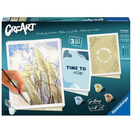 Ravensburger CreArt Gallery Wall Set - Nature, Malen