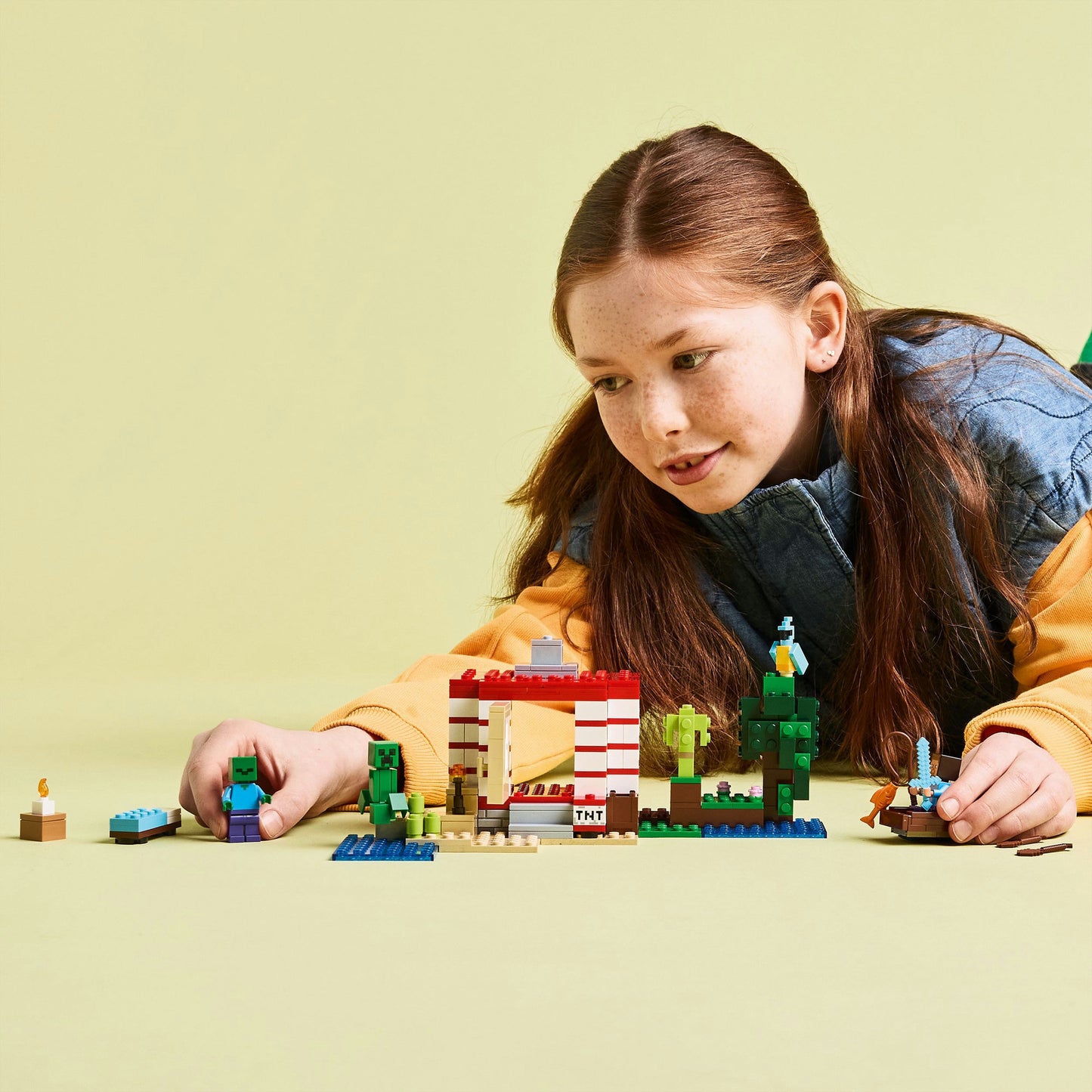 21275 Minecraft Das TNT-Dschungelhaus, Konstruktionsspielzeug