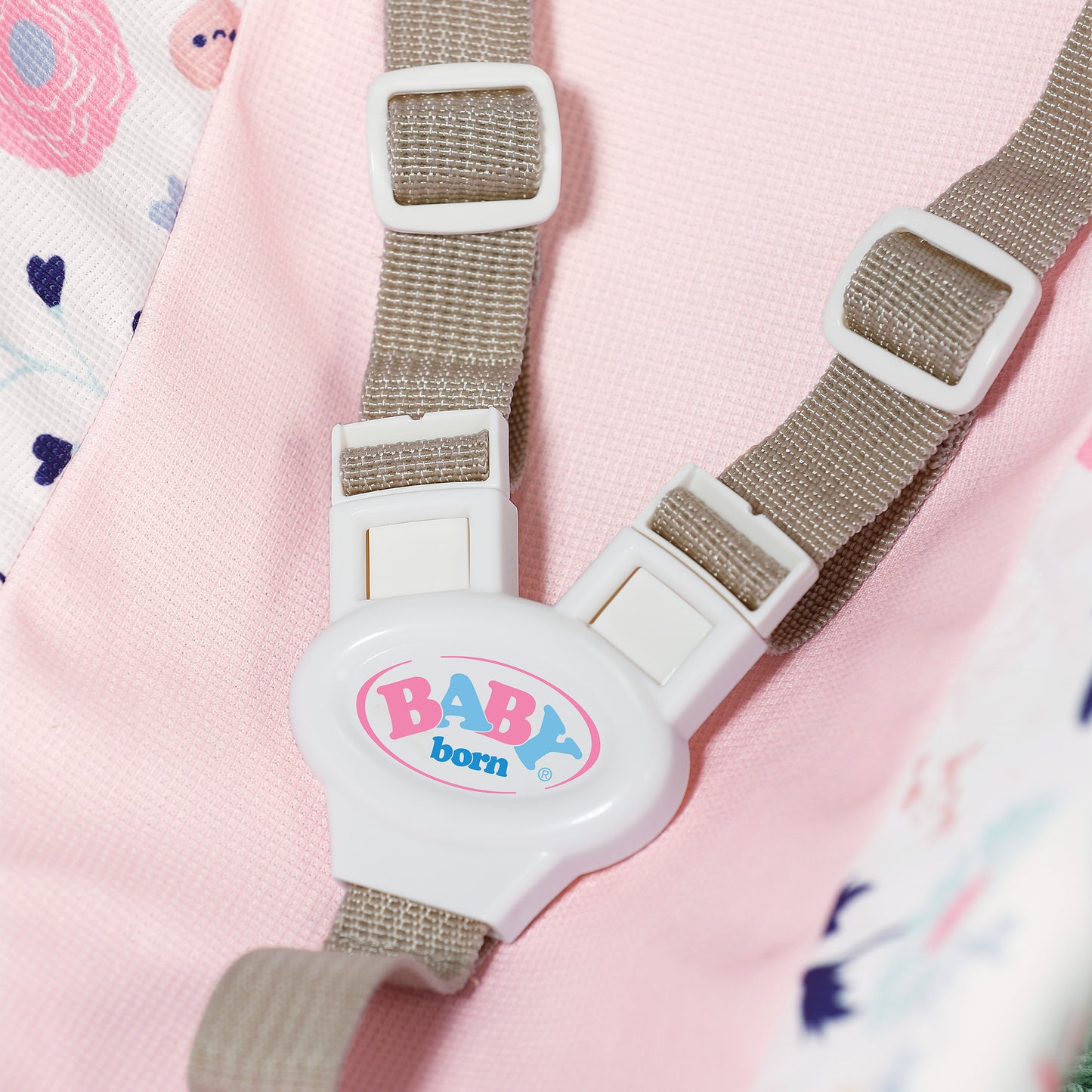 BABY born Babyschale Blumen, Puppenzubehör