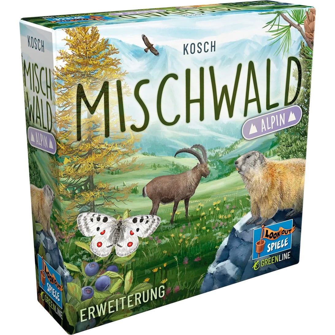 Asmodee Mischwald - Alpin, Kartenspiel